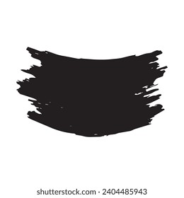 Hand drawn paint brush stroke grunge backgraound border tamplate 