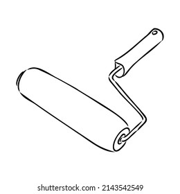 20,943 Paint hand roller Stock Illustrations, Images & Vectors ...