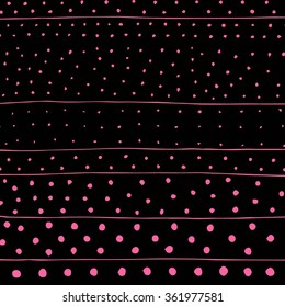 Hand drawn paint spots vector set. Hand drawn circle banners. Vector illustration.