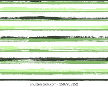 Hand drawn paint stripes fabric print seamless vector. Seamless casual lines background. Hand painted stripes vintage fabric print design. Lines art tablecloth pattern. Punk millennial graphics.