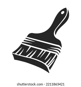 Hand drawn paintbrush icon doodle sketch vector illustration