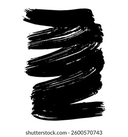 Hand Drawn Painted Brush Grunge Stroke Banner for Text Boxes