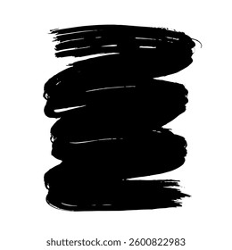 Hand Drawn Painted Brush Grunge Stroke Banner for Text Boxes