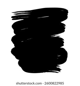 Hand Drawn Painted Brush Grunge Stroke Banner for Text Boxes
