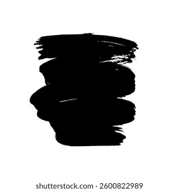 Hand Drawn Painted Brush Grunge Stroke Banner for Text Boxes