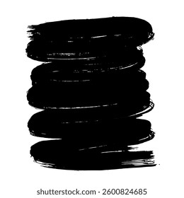 Hand Drawn Painted Brush Grunge Stroke Banner for Text Boxes