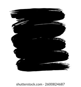 Hand Drawn Painted Brush Grunge Stroke Banner for Text Boxes