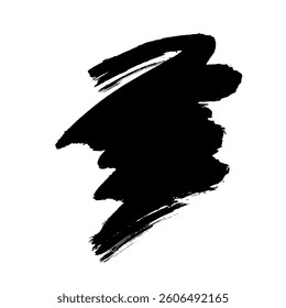 Hand Drawn Painted Brush Grunge Stroke Banner for Text Boxes