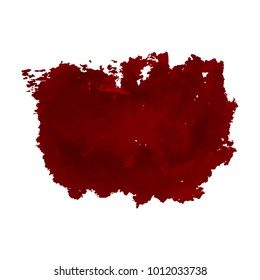 hand drawn painted scratched vector Illustrations template of Grunge Halloween background with blood splats banners abstract background brush texture for promotion. isolated on white background