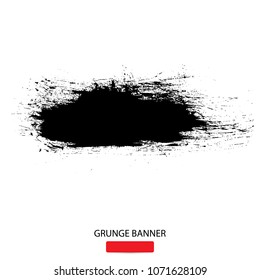 hand drawn painted scratched vector Illustrations template of grunge banners abstract background brush texture for promotion sale. isolated on white background