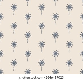 hand drawn palm Leaves background. summer pattern for palm tree design. tropical print design. summer t shirt design. California long beach typography graphics