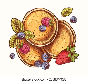 Pancake Clipart の画像 写真素材 ベクター画像 Shutterstock