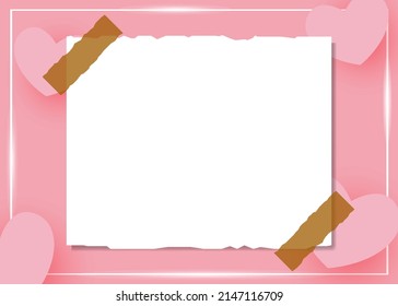 Hand Drawn Paper Note Isolated on A Lovely Background Vector Design EPS10 great to be used as a paper note, memo, business, education purposes