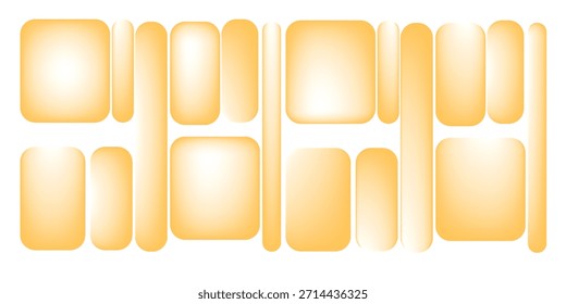 Conjunto de quadros de citação em papel desenhado à mão. Bolhas de fala vazias. Caixa de texto com formato colorido.Ilustração isolada de vetor plano
