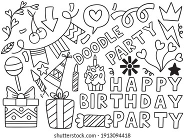 192,311 Birthday doodle pattern Images, Stock Photos & Vectors ...