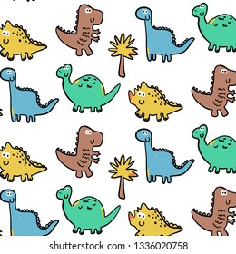 Hand drawn pattern background