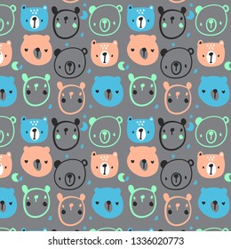 Hand drawn pattern background