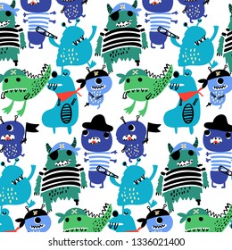 Hand drawn pattern background