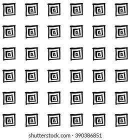 hand drawn pattern background
