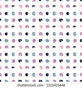hand drawn pattern with circles. grunge background with circles