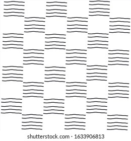 Hand drawn pattern line background
