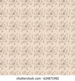hand drawn pattern, vintage