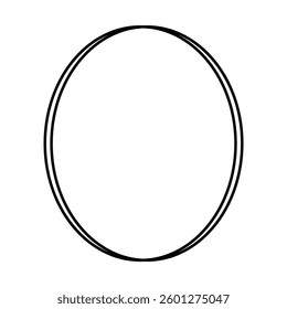 hand drawn and pen drawn circle round icon. round frame and circle icon.