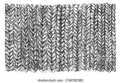 Textura de punto con lápiz dibujado a mano. Estilo Doodle. Vector grunge pincel texturado moderno, garabateado. Resumen de fondo textil, afiche, plantilla, tarjeta, banner para negocios