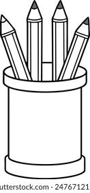 handgezeichnete Bleistift Vektorillustration