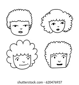 Hand drawn people