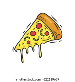 Pizza Slice Drawing Images Stock Photos Vectors Shutterstock
