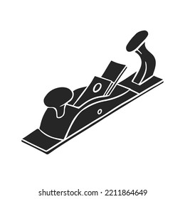 Hand drawn hand planer vector illustration