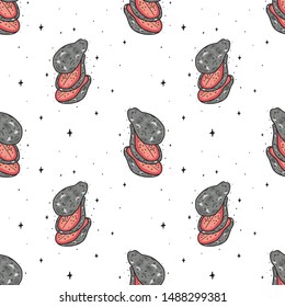Hand Drawn planet guava fruit. Surreal Illustrations Drawing Vector Sketch for textile, print, postcard, text, poster, background, book, t-shirt print, design, wallpaper
