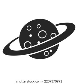 Hand drawn Planet Saturn vector illustration