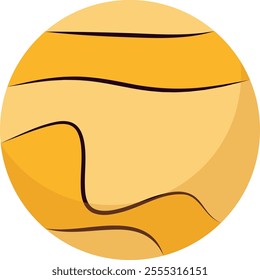 Hand Drawn Planet Vector Illustration