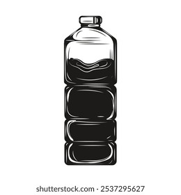 Hand Drawn Plastic Bottle Illustration - 10
