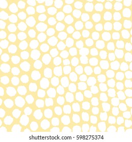 Hand Drawn Polka Dot Design Patten Texture Background