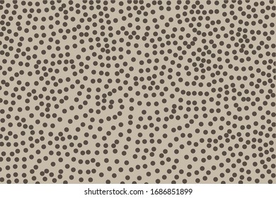 Hand drawn polka dot texture background