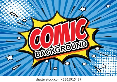 Hand drawn of Pop art comic background . Cartoon Vector Illustration 