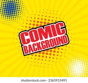 Hand drawn of Pop art comic background . Cartoon Vector Illustration 