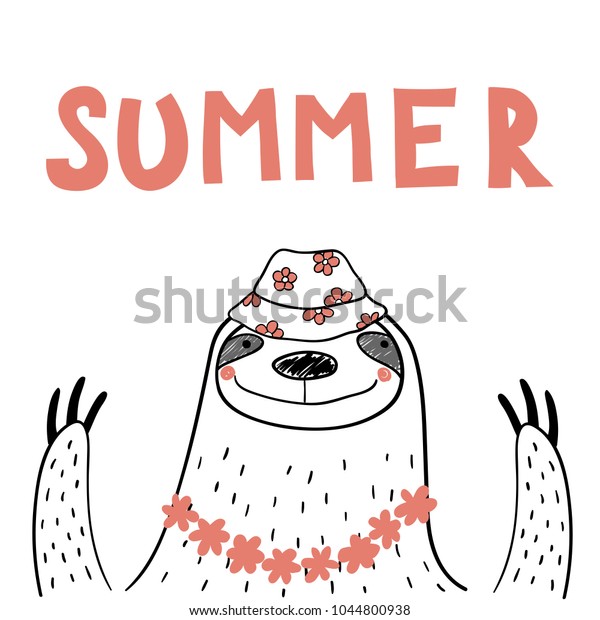 sloth bucket hat