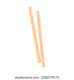 hand drawn pretzel biscuit stick or pocky stick