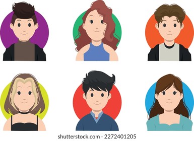 Hand Drawn Profile Icons Pack