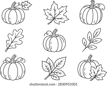 Hand drawn pumpkin 