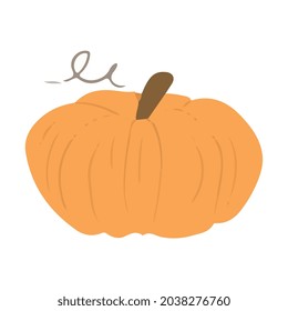  arte vectorial de calabaza dibujado a mano