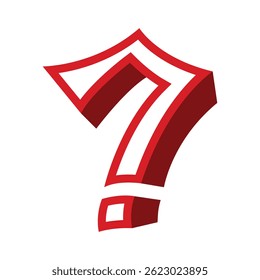 hand drawn question mark. question mark concept