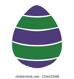 hand drawn quirky cartoon easter egg