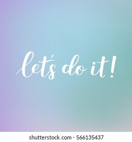 hand drawn quote about courage and braveness. Be brave phrases for card or poster. Vector inspirational quote. Ink illustration on dreamy gradient background. Boho saying for your design.