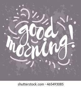Hand drawn quote for your design. Hand drawn lettering and illustration for your banner, poster, card, flyer, t-shirt, brochure. 