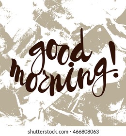 Hand drawn quote for your design. Hand drawn lettering and illustration for your banner, poster, card, flyer, t-shirt, brochure. 